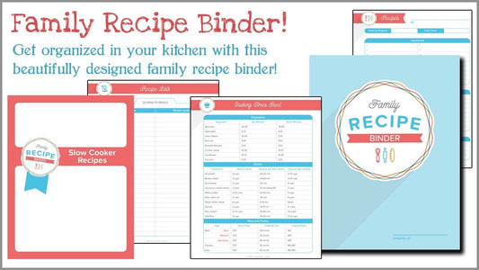 Family Recipe Binder