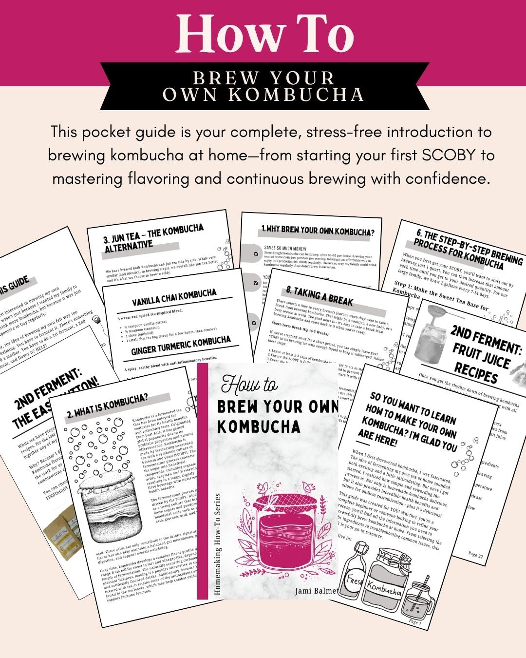 How to: Brew Your Own Kombucha