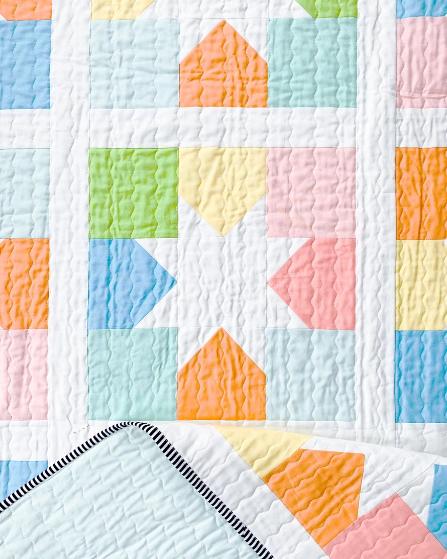 Beginner Quilt Pattern: Joyful Starts