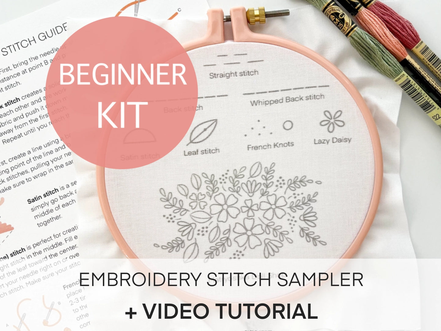 Beginner Embroidery Kit