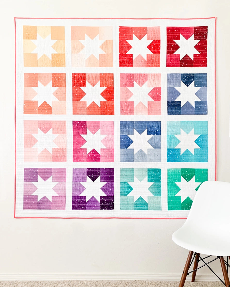 Beginner Quilt Pattern: Joyful Starts