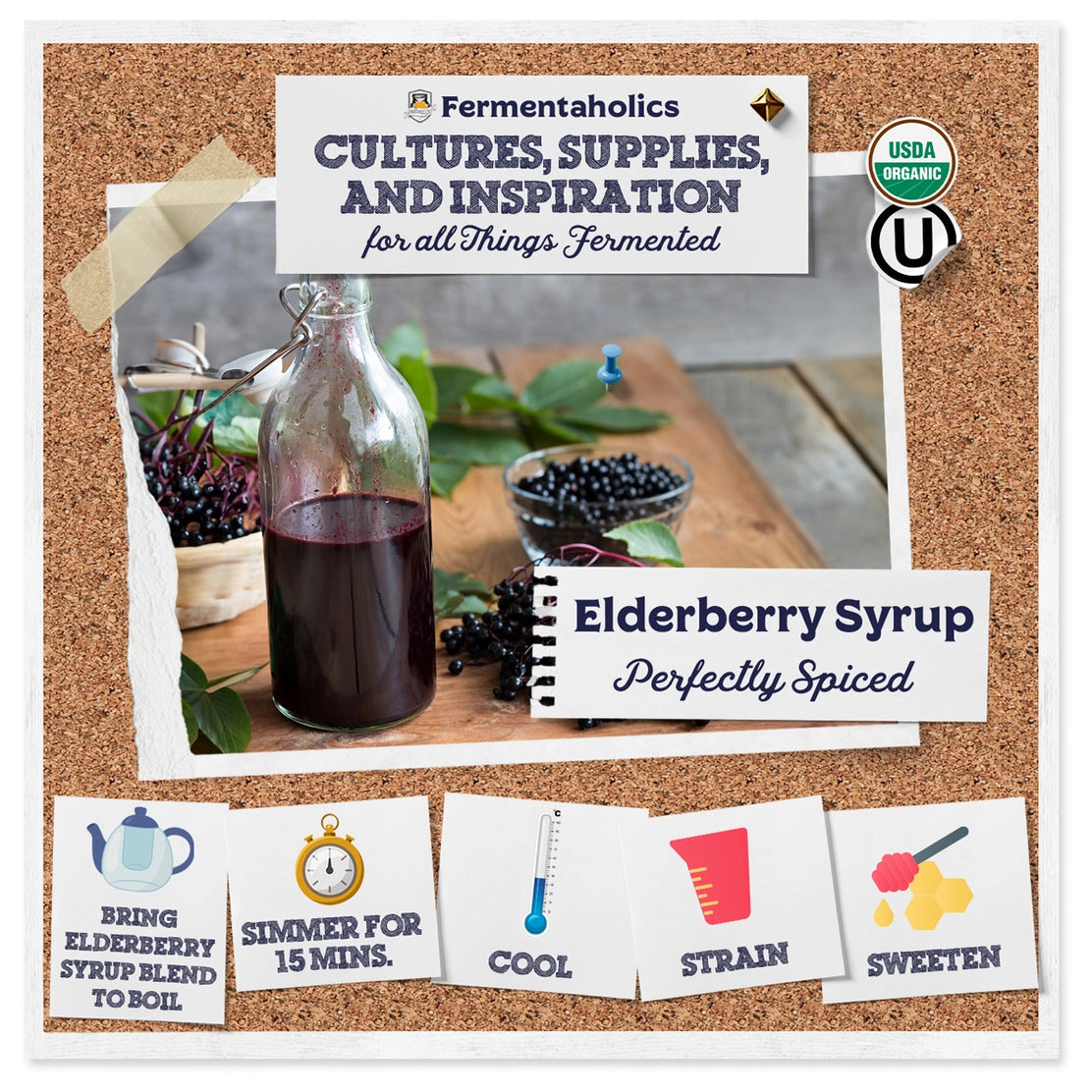 Elderberry Syrup Making Kit