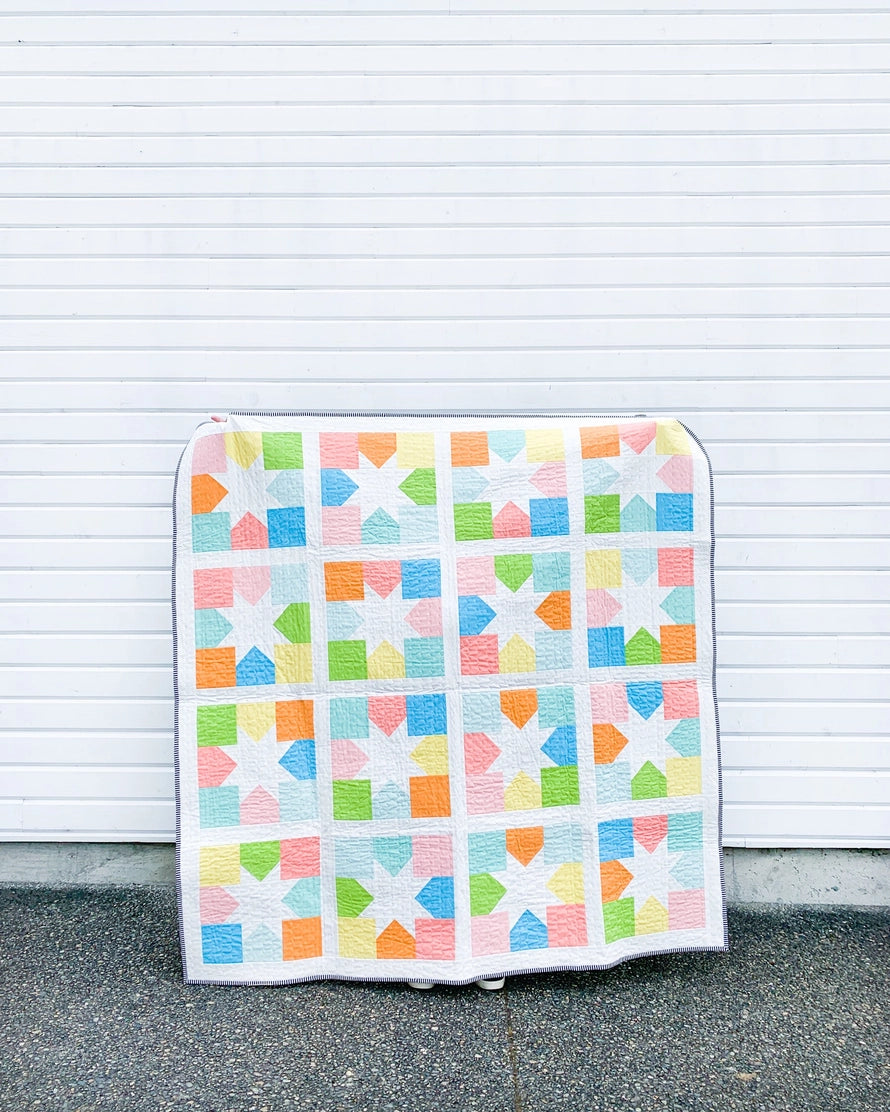 Beginner Quilt Pattern: Joyful Starts