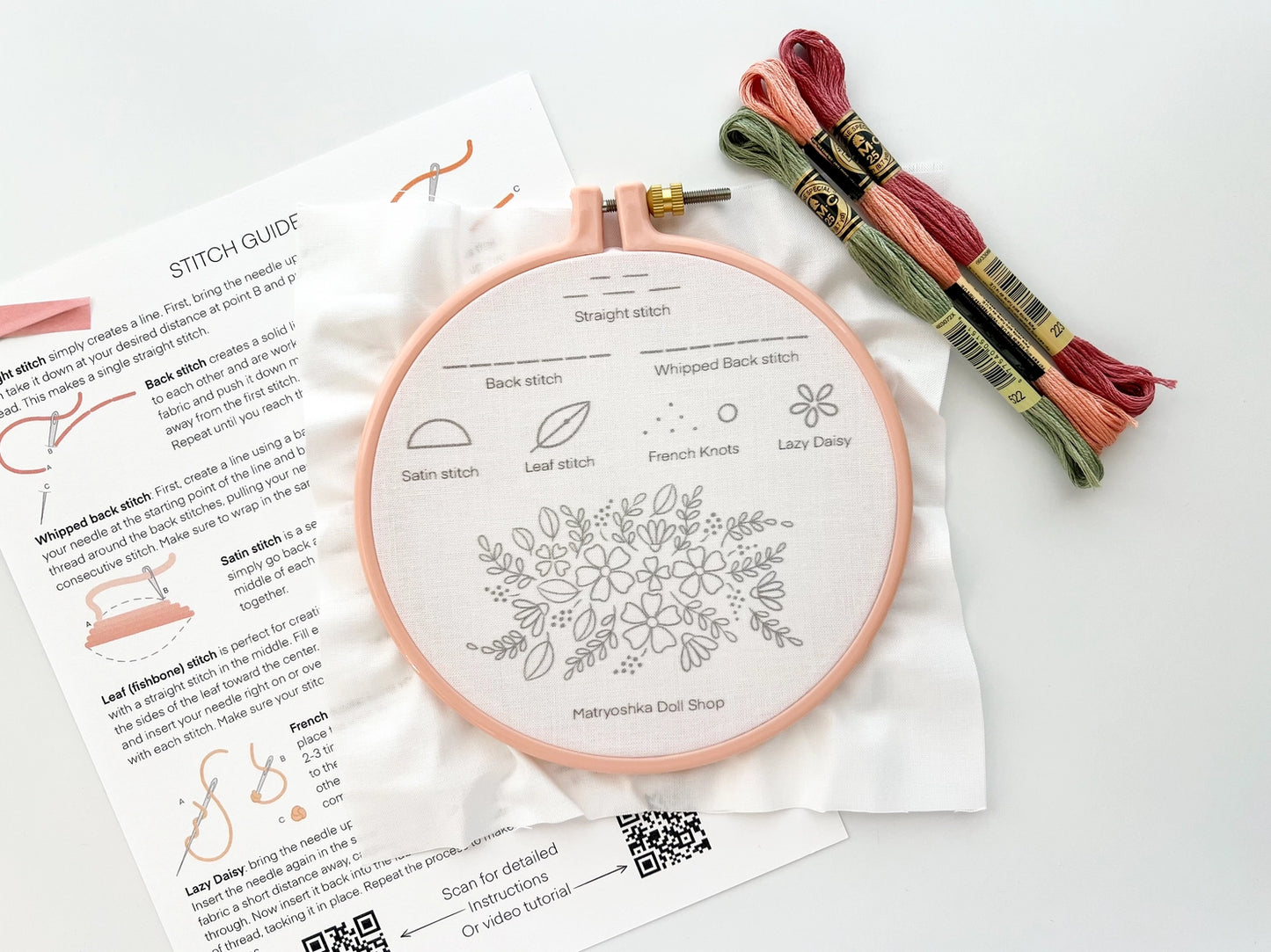 Beginner Embroidery Kit