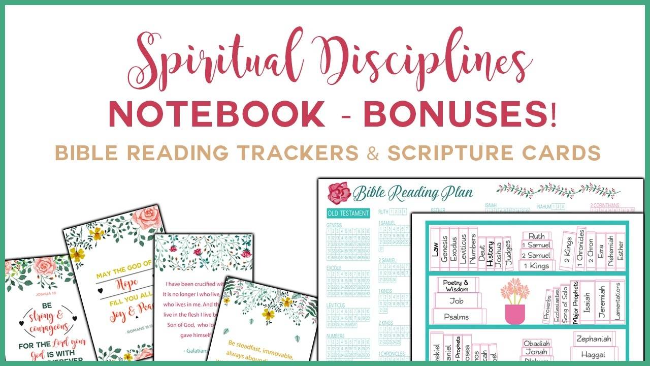 Spiritual Disciplines Notebooks