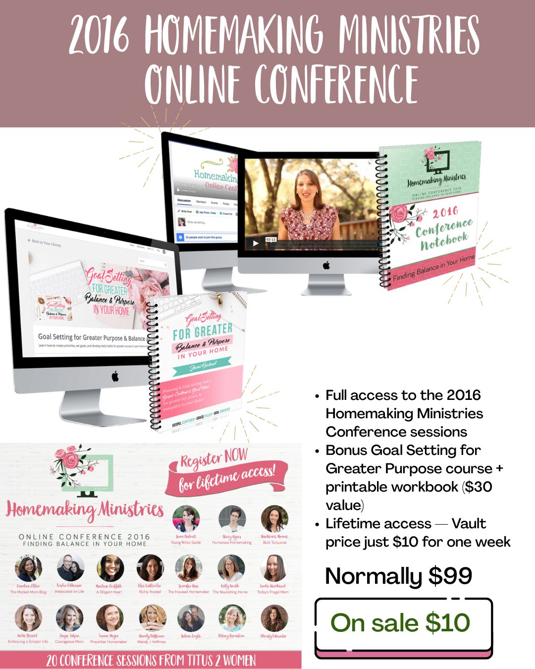 2016 Homemaking Ministries Online Conference
