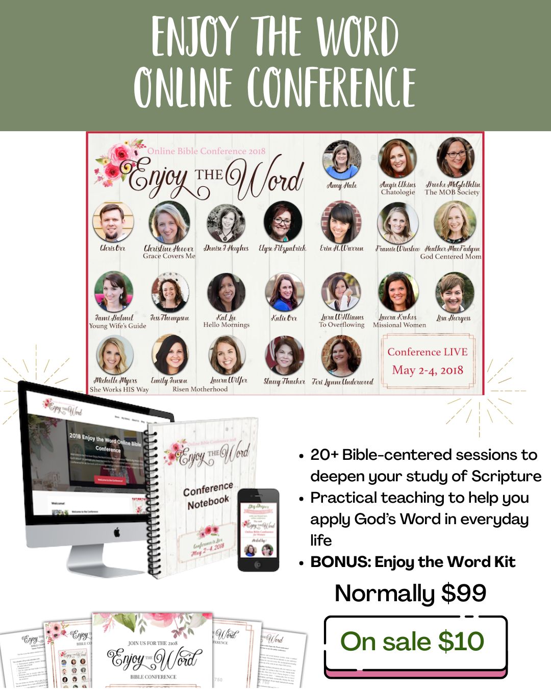 Enjoy the Word Online Bible Conference