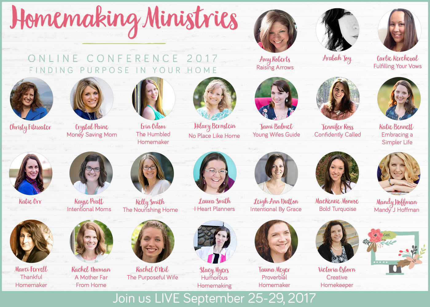 2017 Homemaking Ministries Online Conference