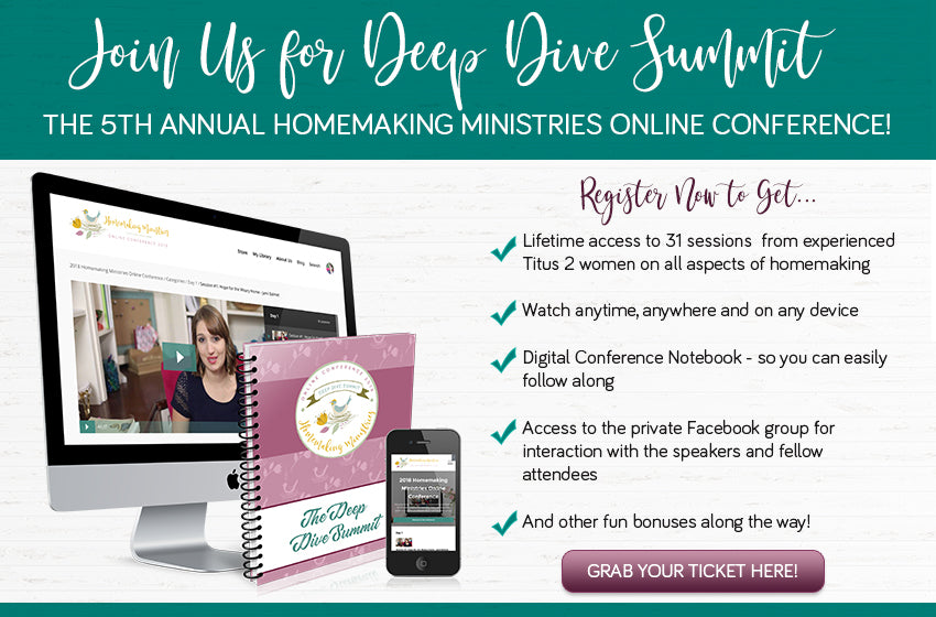 2018 Homemaking Ministries Online Conference