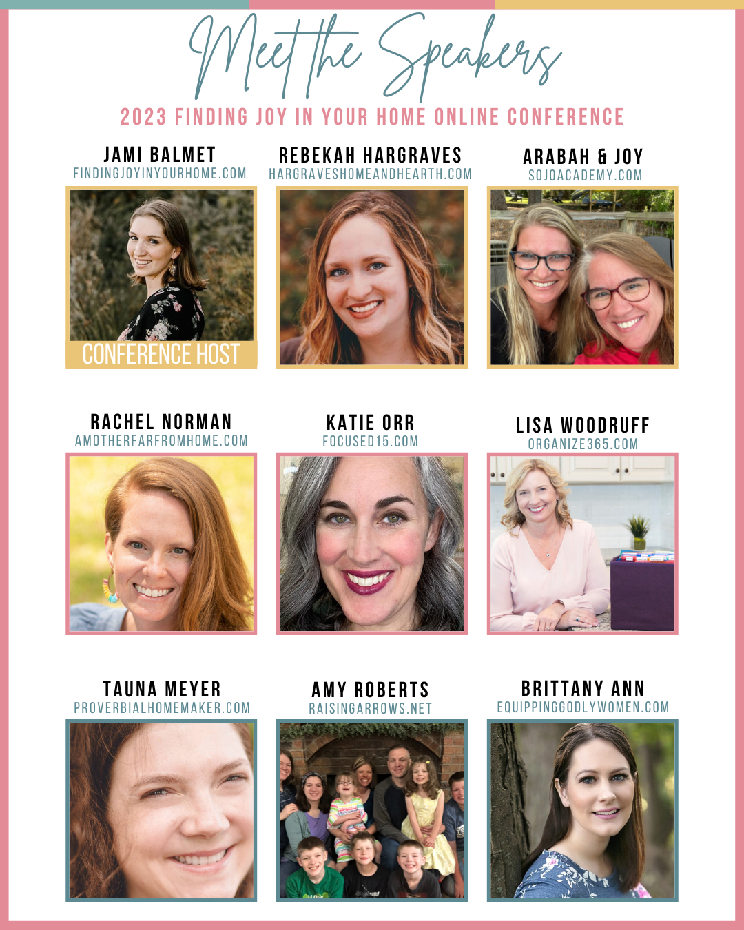 2023 Finding Joy in Your Home Online Conference