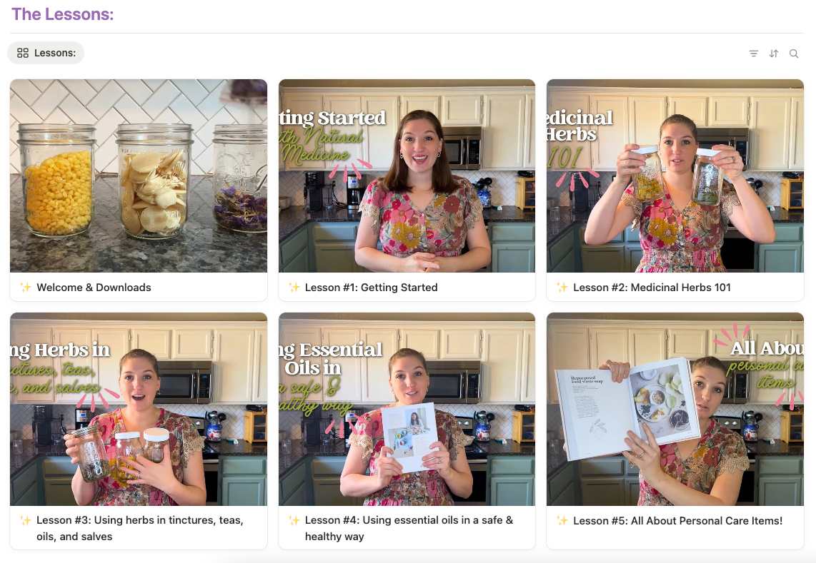 Build Your Natural Medicine Cabinet Bootcamp