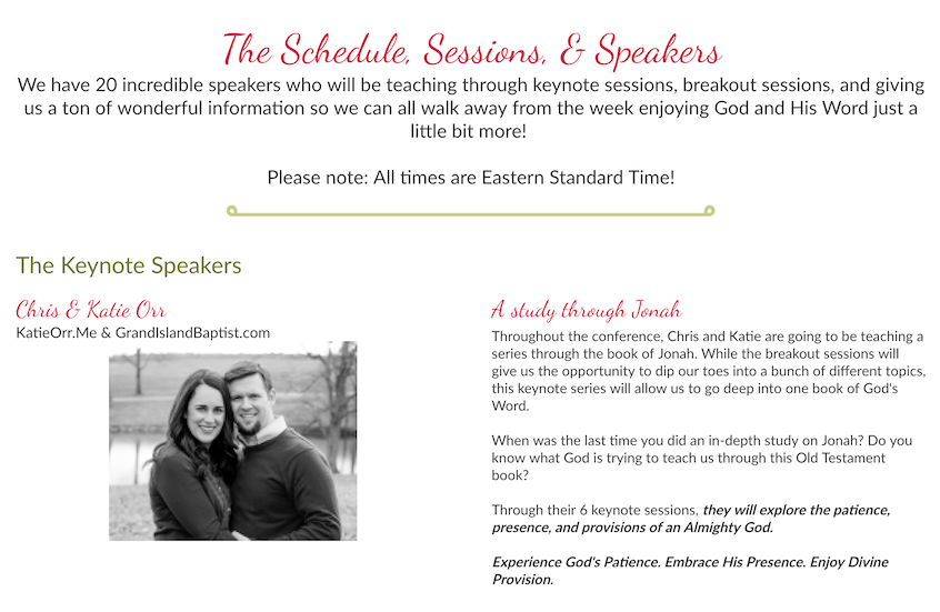 Enjoy the Word Online Bible Conference