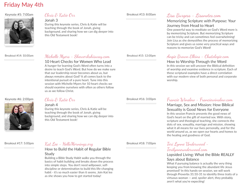 Enjoy the Word Online Bible Conference