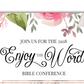 Enjoy the Word Online Bible Conference
