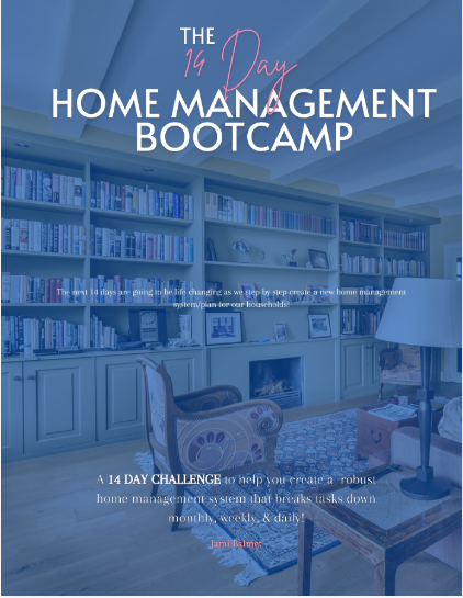 14 Day Home Management Bootcamp