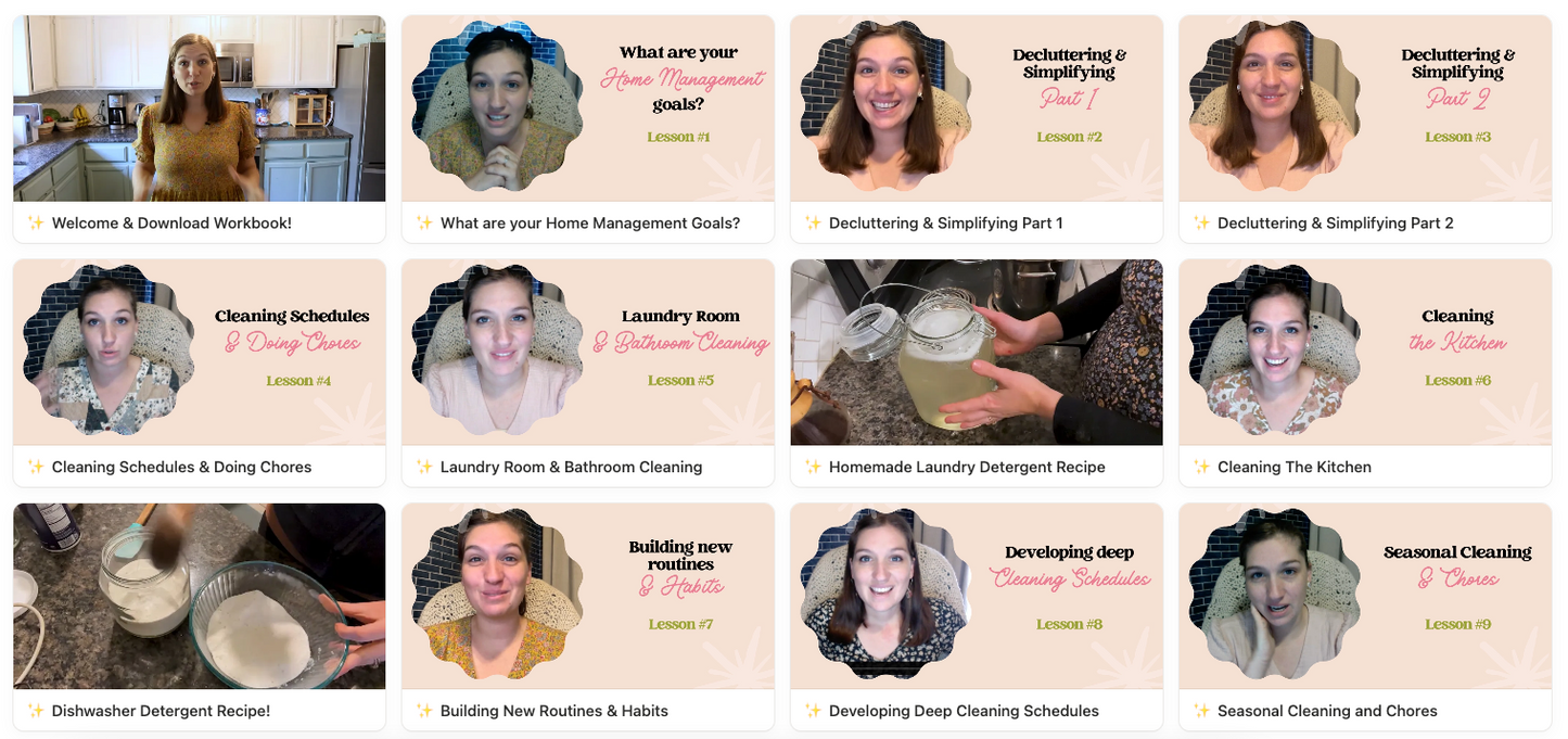 14 Day Home Management Bootcamp