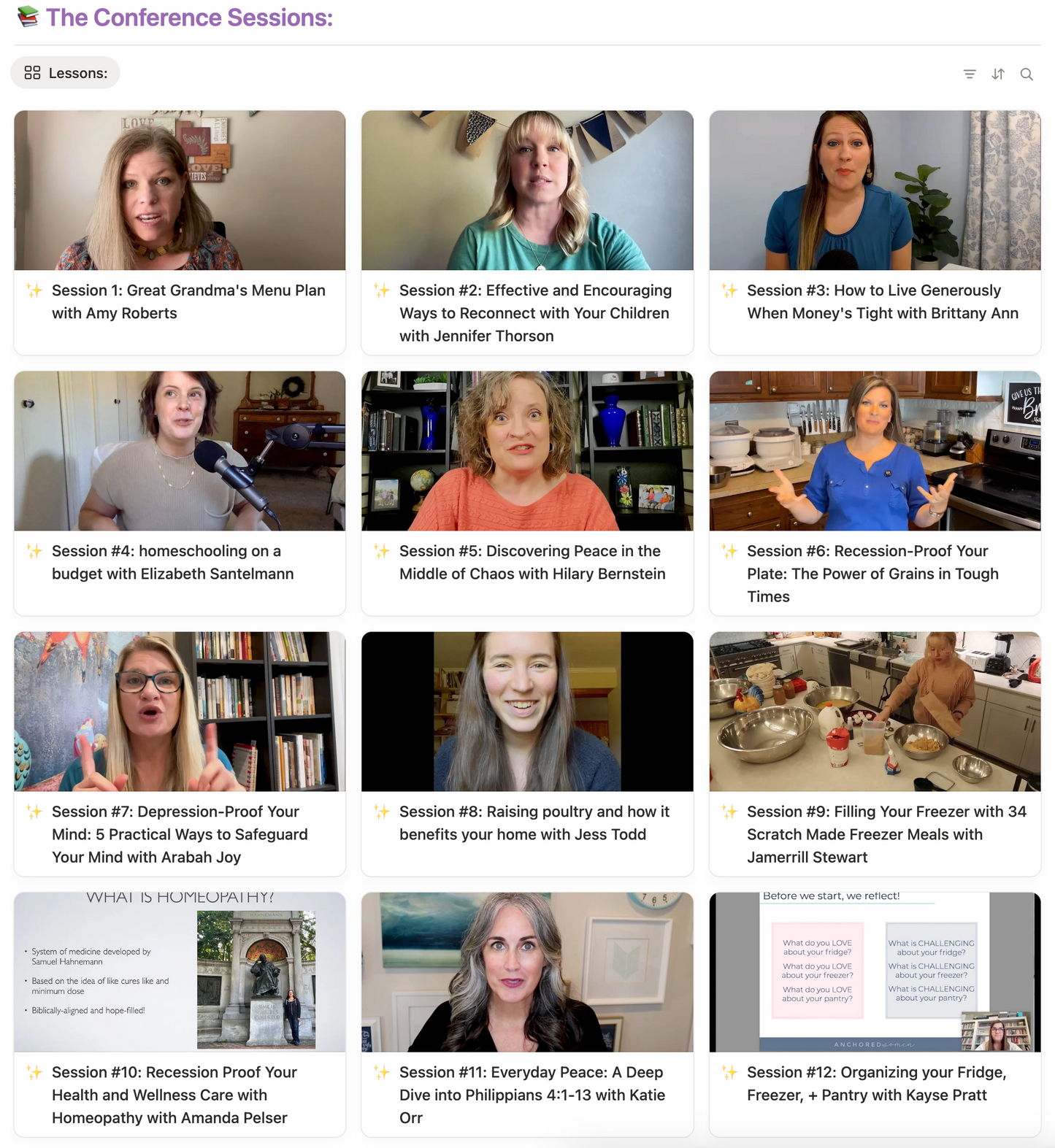 Recession Resistance Online Conference 2024