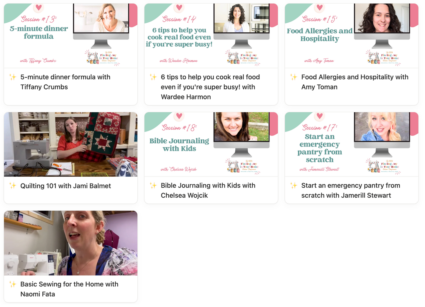 Building a Fruitful Home: 2024 Online Conference