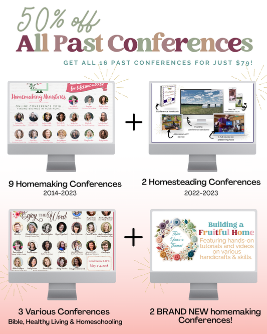 VAULT BUNDLE: 50% off all past conferences!