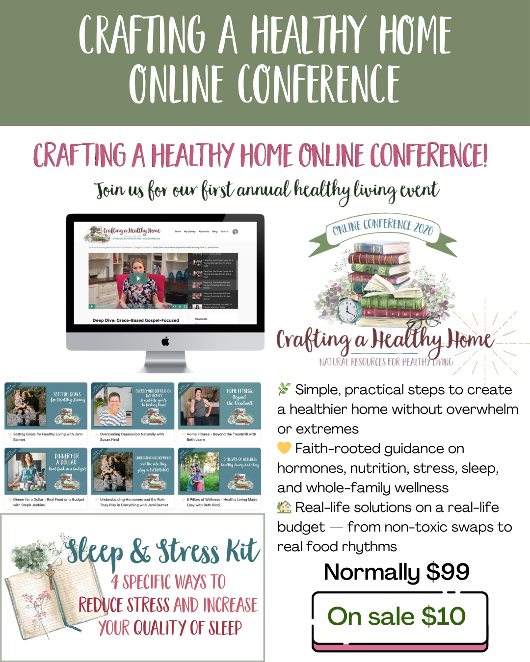 Crafting a Healthy Home Online Conference