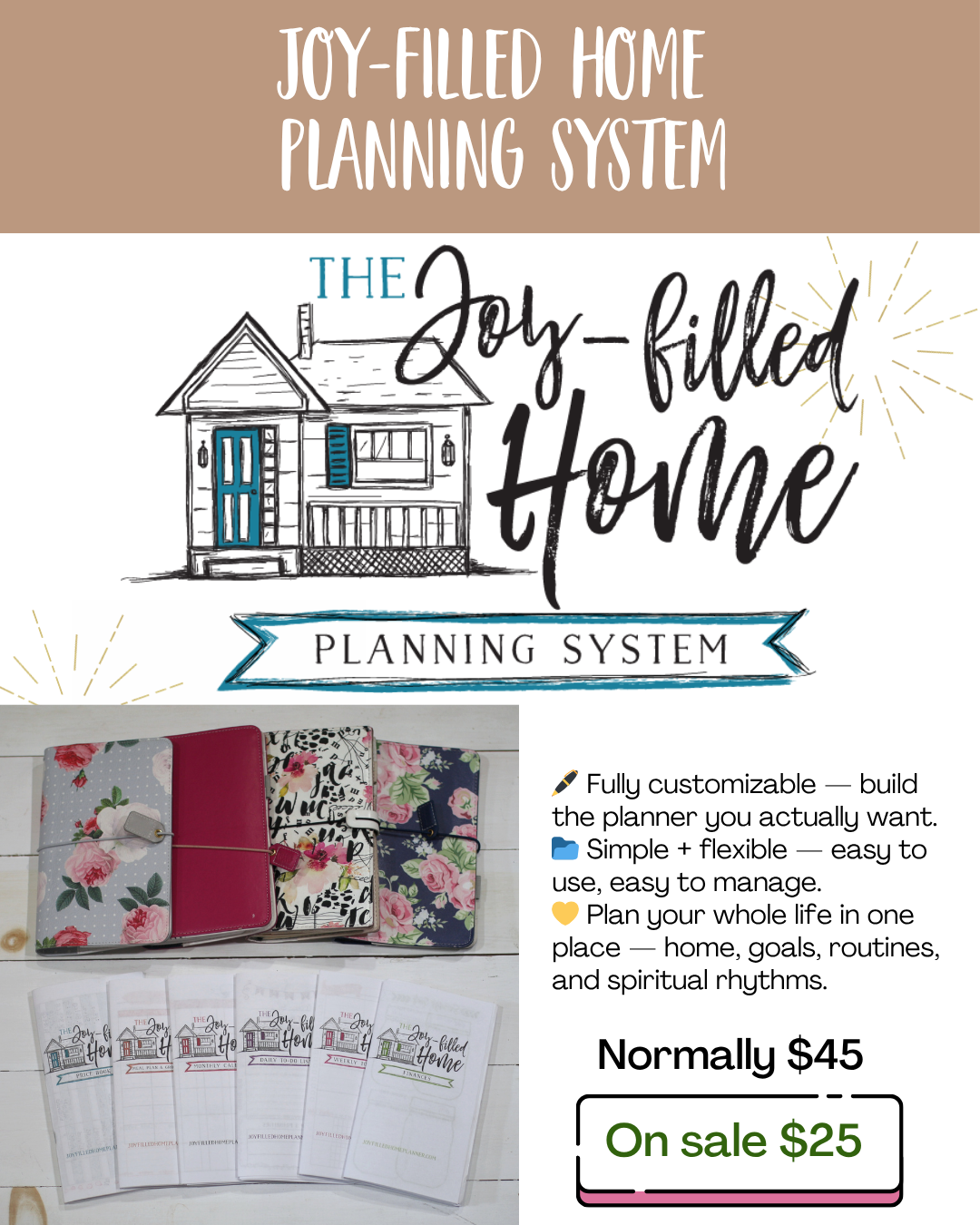 Joy-filled Home Planning System