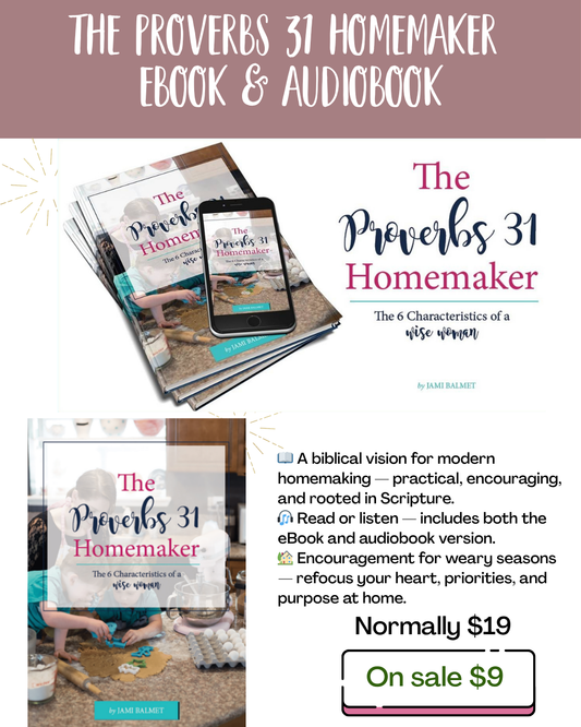 The Proverbs 31 Homemaker eBook & Audiobook