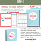 Family Recipe Binder