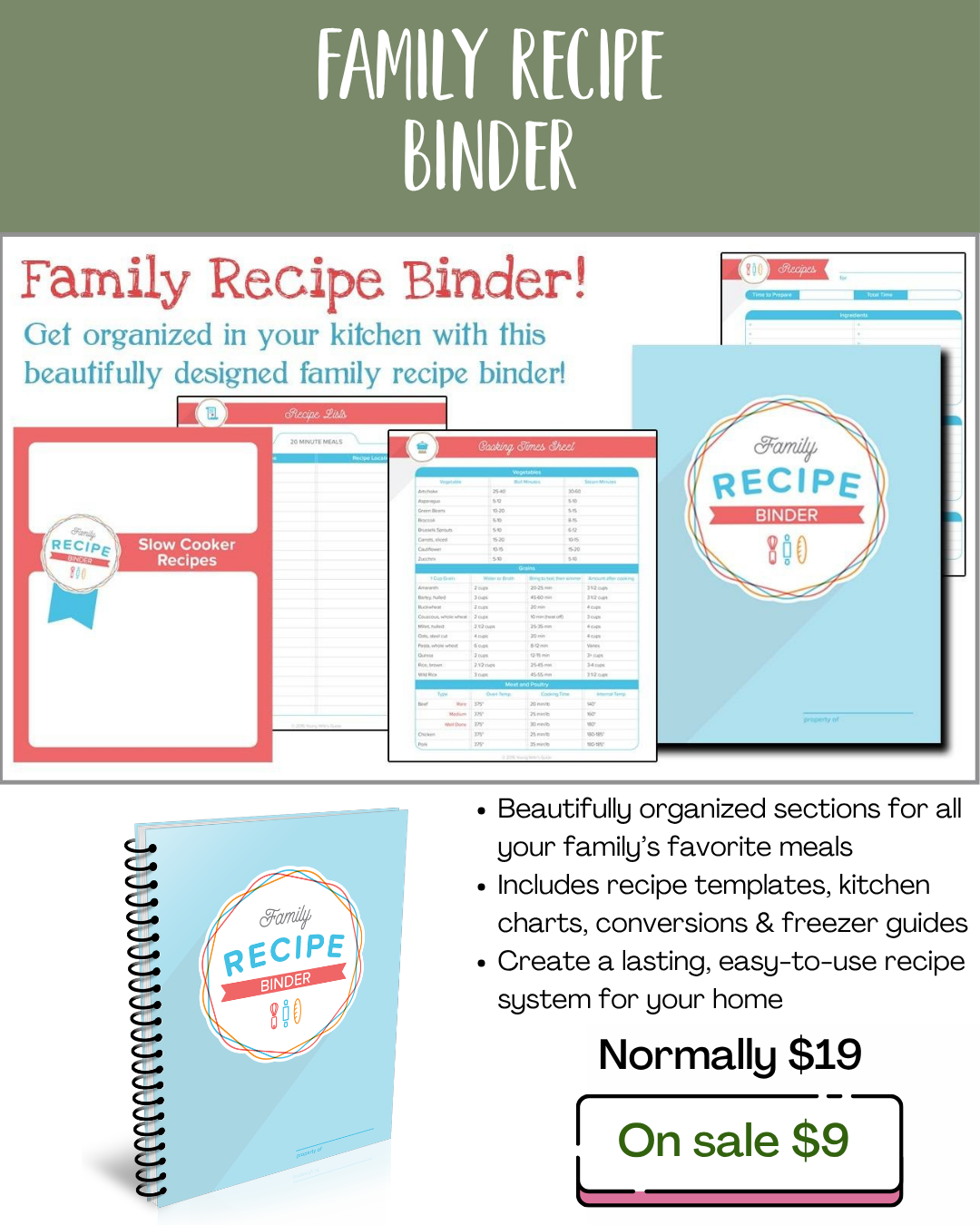 Family Recipe Binder