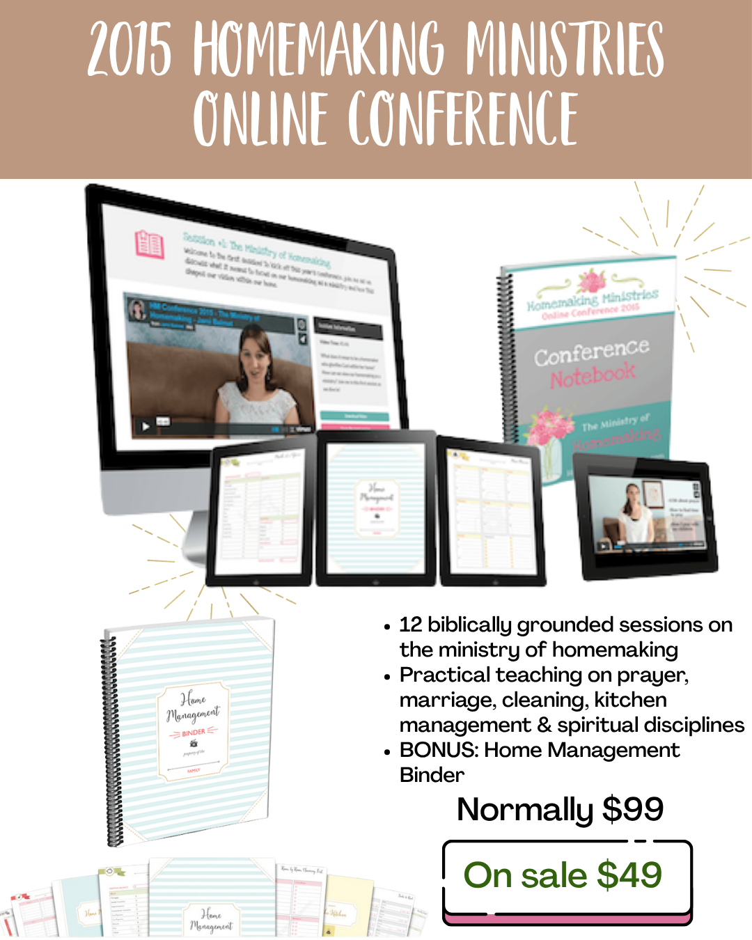 VAULT BUNDLE: 80% off all past conferences!