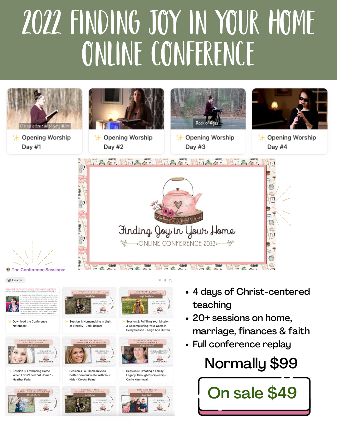 VAULT BUNDLE: 80% off all past conferences!