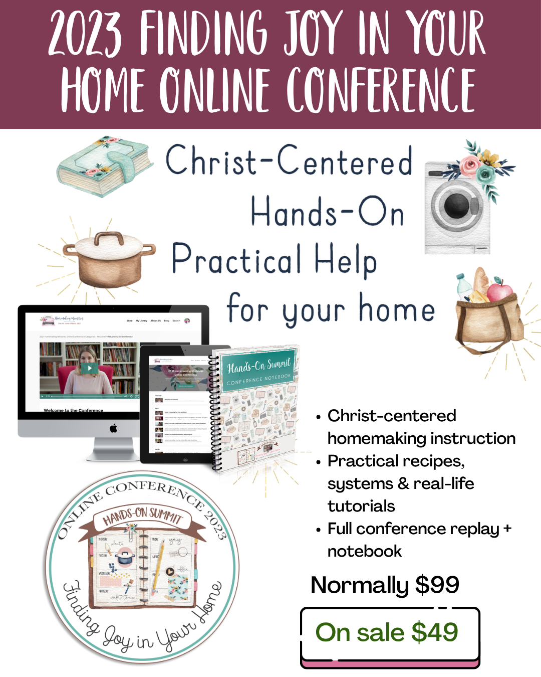 2023 Finding Joy in Your Home Online Conference