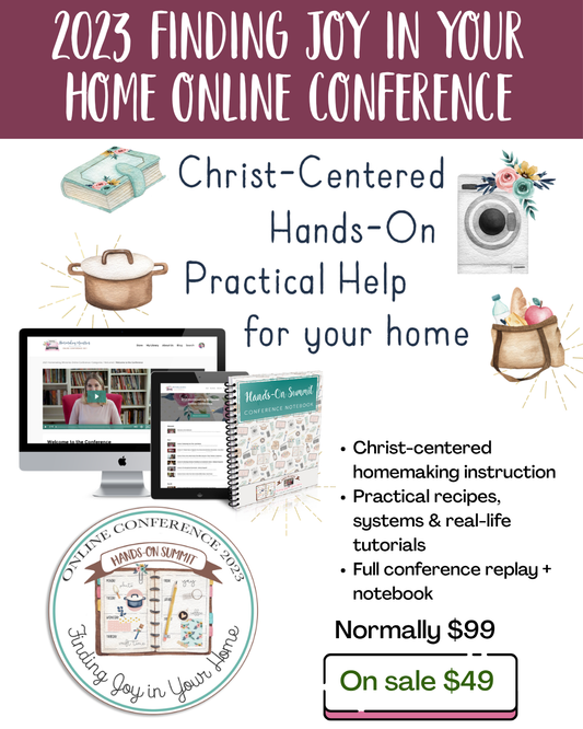 2023 Finding Joy in Your Home Online Conference