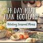 14 Day Meal Planning Bootcamp