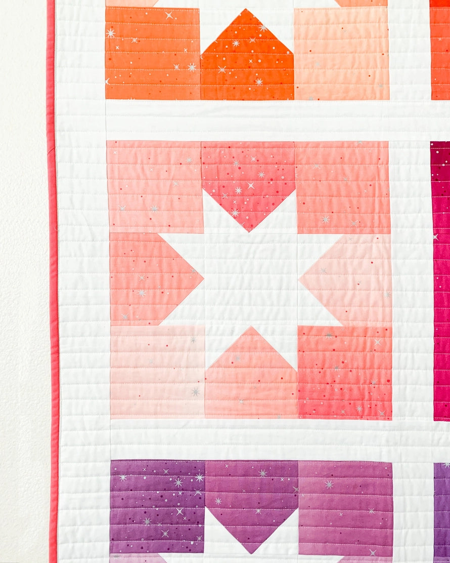 Beginner Quilt Pattern: Joyful Starts