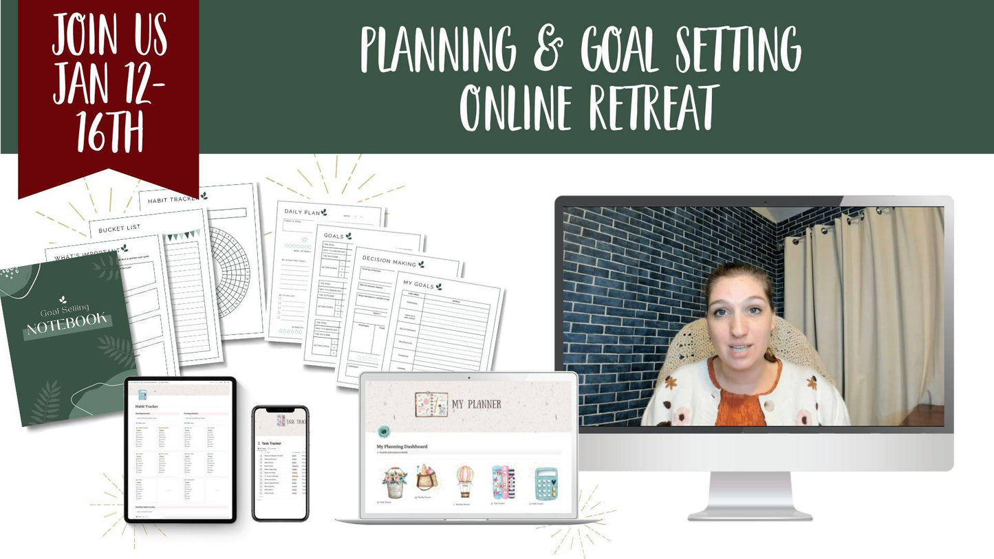 LIVE Planning & Goal Setting Workshop