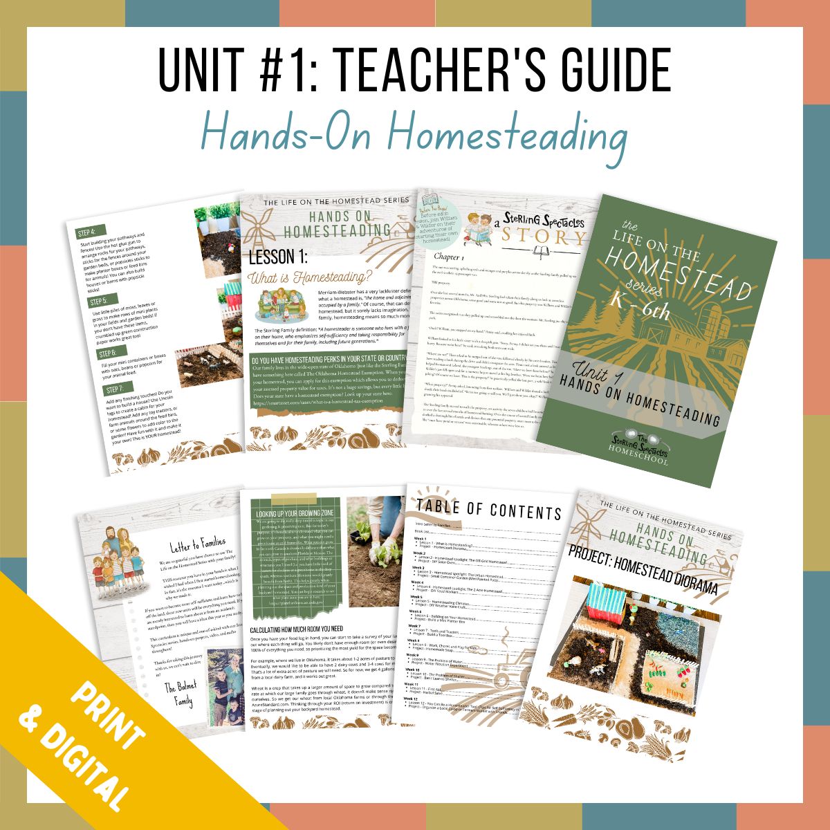 Unit #1: Teacher's Guide - PRINT