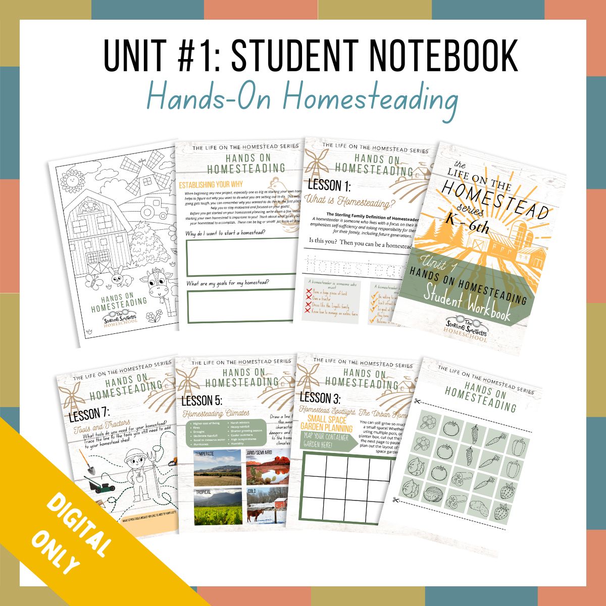 Unit #1: Student Notebook K-6th - DIGITAL