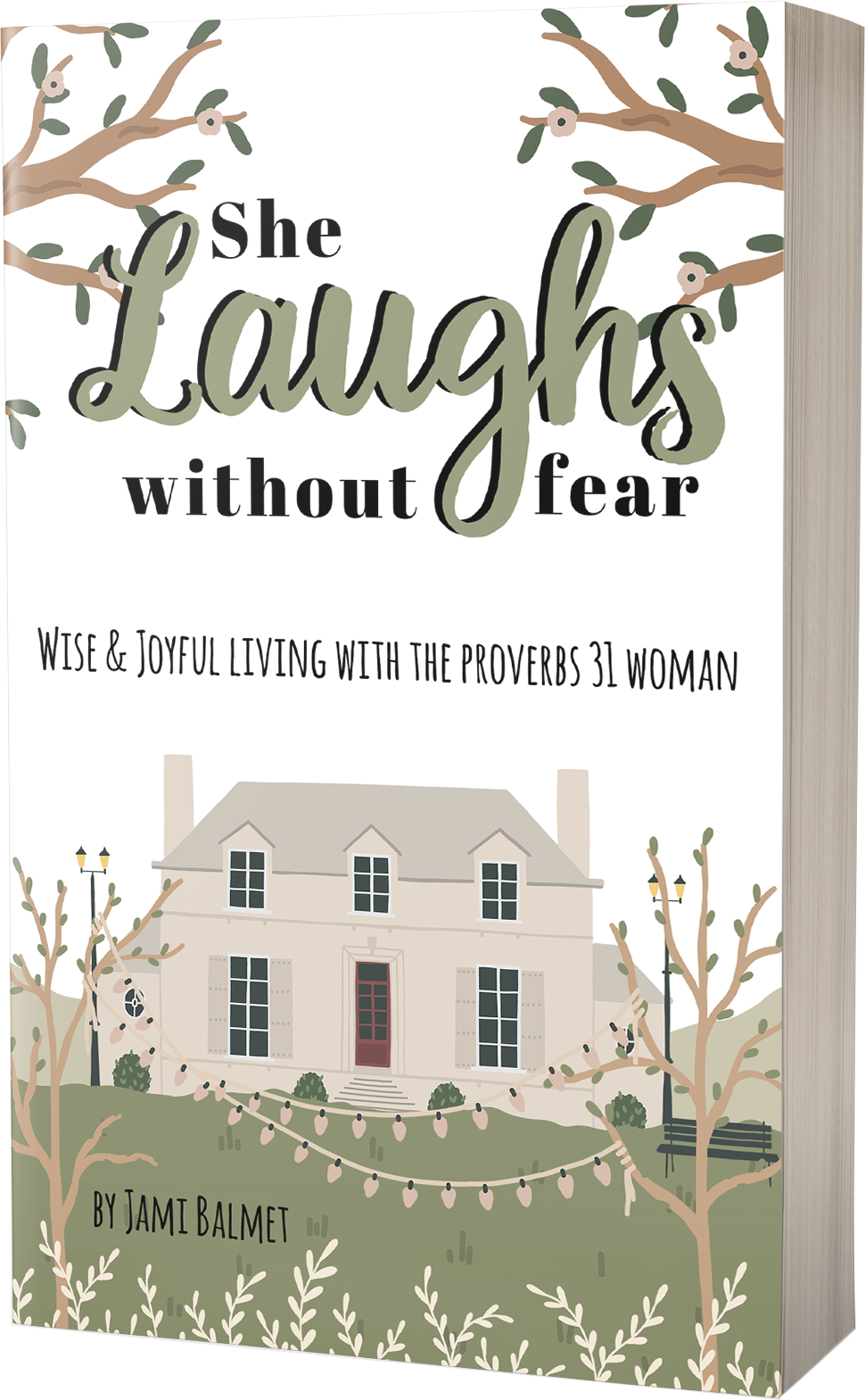 She Laughs Without Fear Print